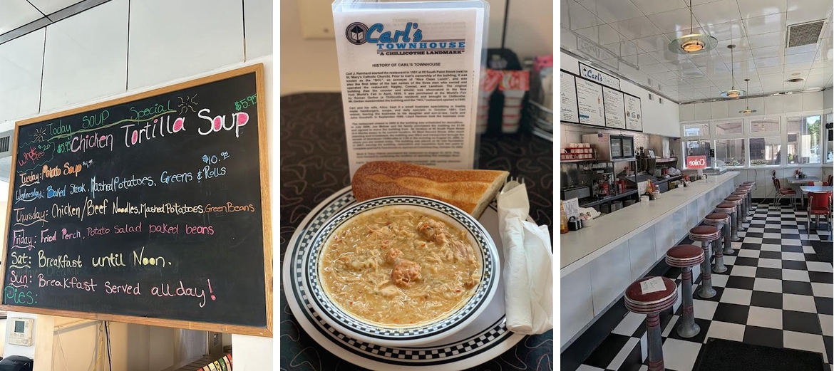 Carl's Townhouse Menu